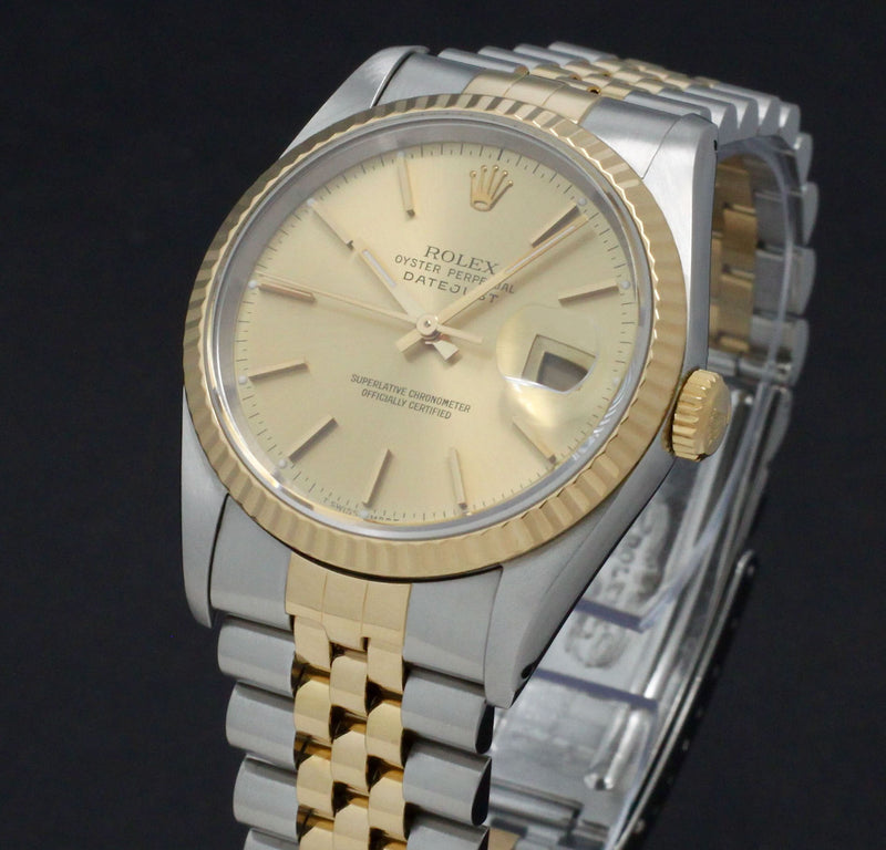 Rolex Datejust 16233 - 1992 - Rolex horloge - Rolex kopen - Rolex heren horloge - Trophies Watches