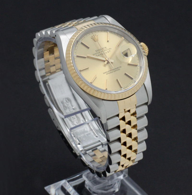 Rolex Datejust 16233 - 1992 - Rolex horloge - Rolex kopen - Rolex heren horloge - Trophies Watches