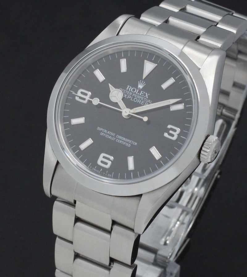 Rolex Explorer 14270, Box & Papers, 1998