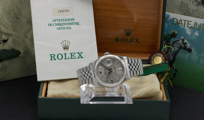 Rolex Datejust 16234 - 1991 - Rolex horloge - Rolex kopen - Rolex heren horloge - Trophies Watches