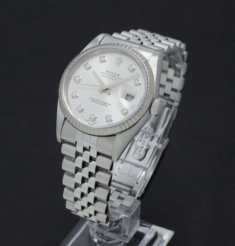 Rolex Datejust 16234G - 2000 - Rolex horloge - Rolex kopen - Rolex heren horloge - Trophies Watches