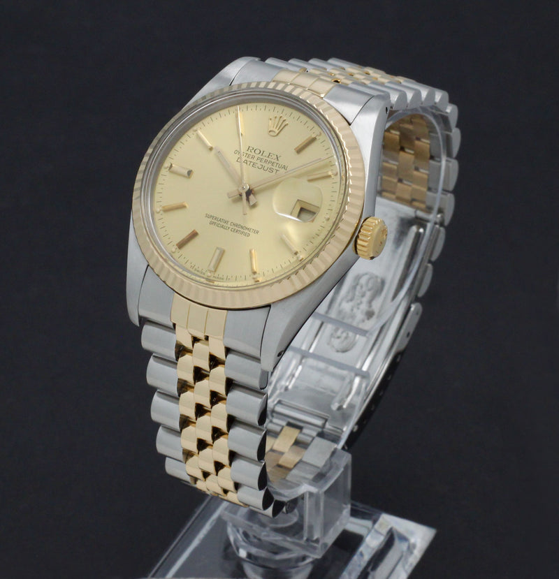 Rolex Datejust 16013 - 1988 - Rolex horloge - Rolex kopen - Rolex heren horloge - Trophies Watches