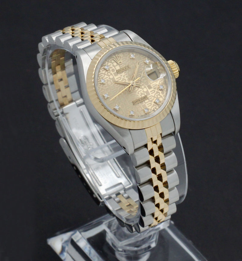 Rolex Lady-Datejust 69173G - 1992 - Rolex horloge - Rolex kopen - Rolex dames horloge - Trophies Watches