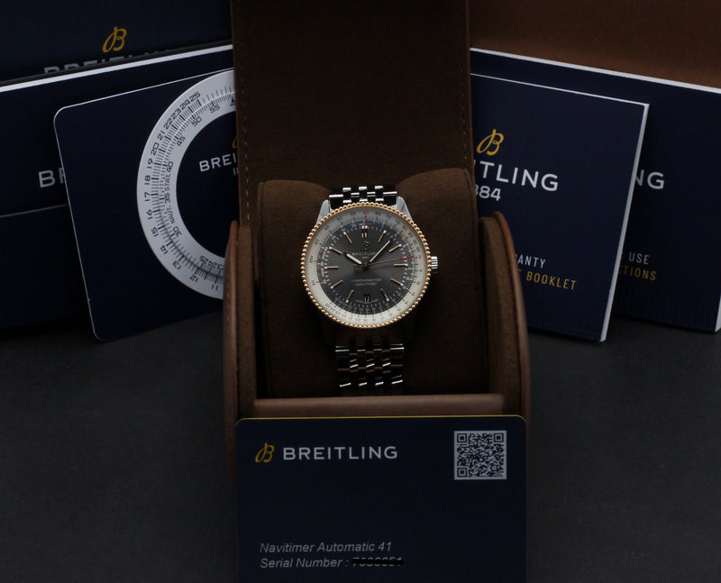 Breitling Navitimer 41 U17326 - 2022 - Breitling horloge - Breitling kopen - Breitling heren horloge - Trophies Watches