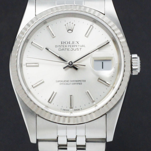 Rolex Datejust 16234 - 1991 - Rolex horloge - Rolex kopen - Rolex heren horloge - Trophies Watches