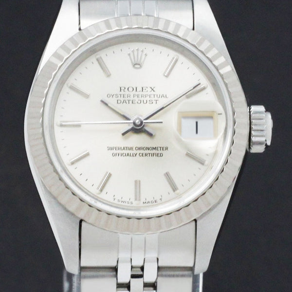 Rolex Oyster Perpetual Lady Datejust 69174 - 1991 - Rolex horloge - Rolex kopen - Rolex dames horloge - Trophies Watches