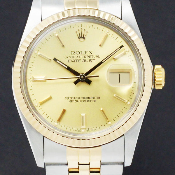 Rolex Datejust 16013 - 1988 - Rolex horloge - Rolex kopen - Rolex heren horloge - Trophies Watches