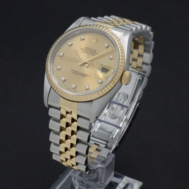 Rolex Datejust 16233G - 1993 - Rolex horloge - Rolex kopen - Rolex heren horloge - Trophies Watches