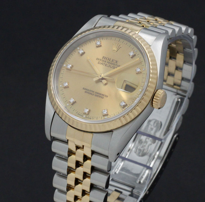 Rolex Datejust 16233G - 1993 - Rolex horloge - Rolex kopen - Rolex heren horloge - Trophies Watches