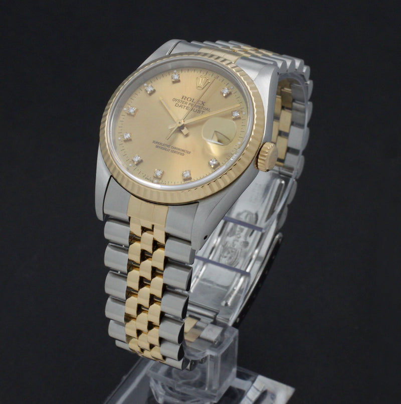 Rolex Datejust 16233G - 1993 - Rolex horloge - Rolex kopen - Rolex heren horloge - Trophies Watches