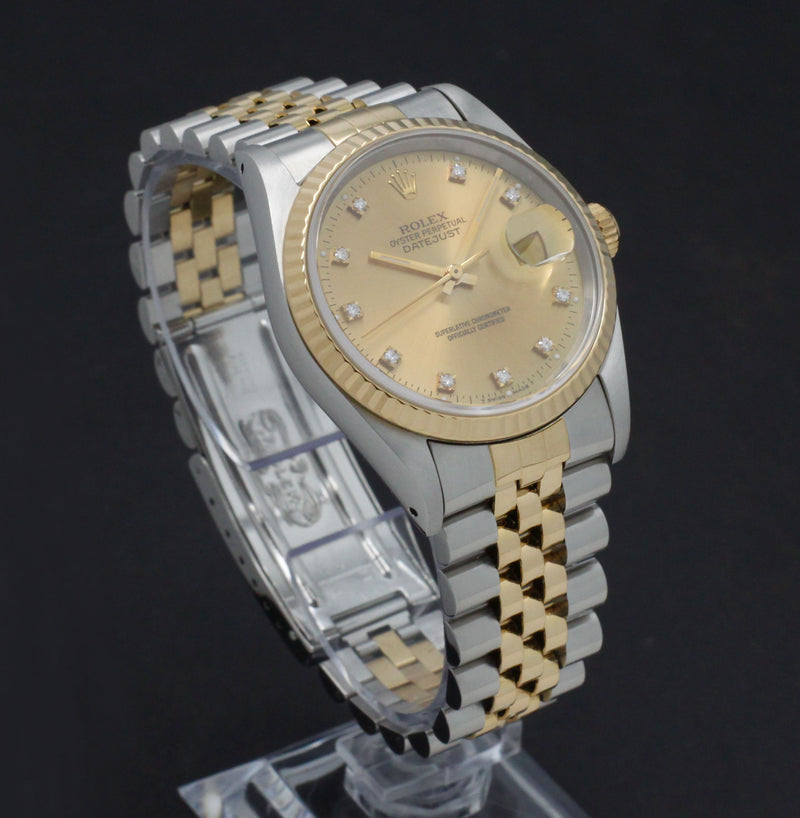 Rolex Datejust 16233G - 1993 - Rolex horloge - Rolex kopen - Rolex heren horloge - Trophies Watches