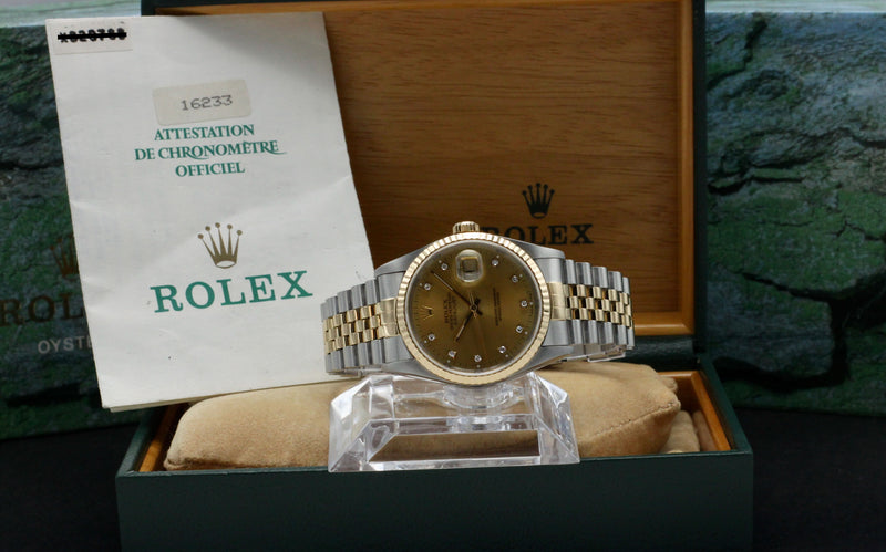 Rolex Datejust 16233G - 1993 - Rolex horloge - Rolex kopen - Rolex heren horloge - Trophies Watches