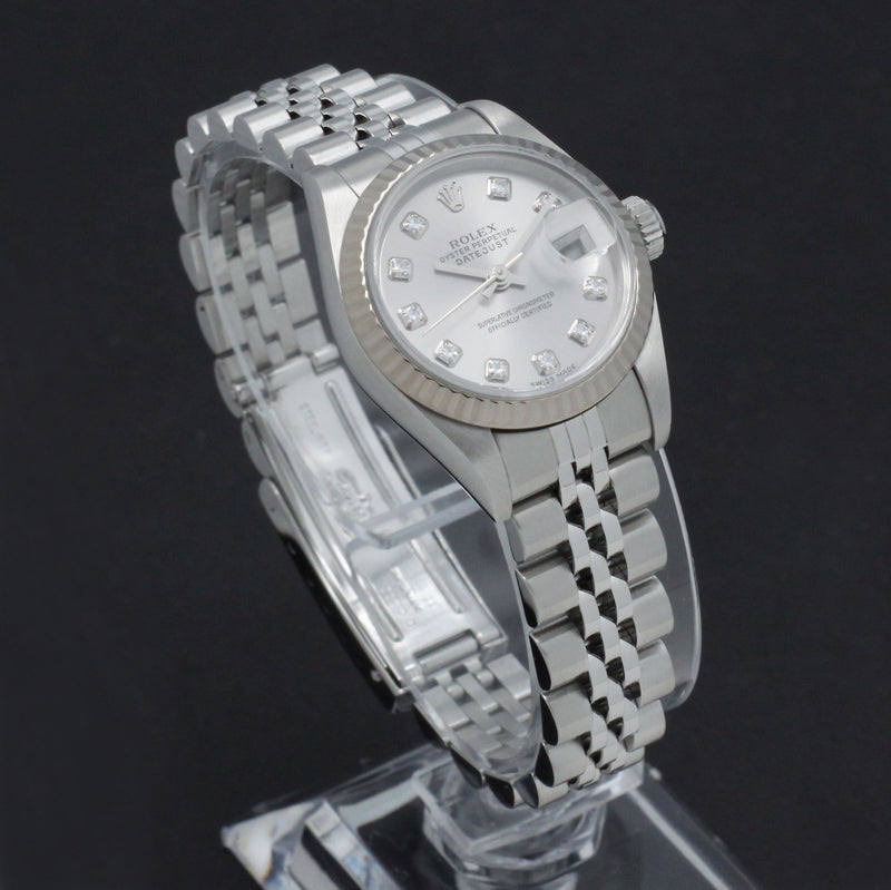 Rolex Oyster Perpetual Lady Datejust 79174G - 2004 - Rolex horloge - Rolex kopen - Rolex dames horloge - Trophies Watche