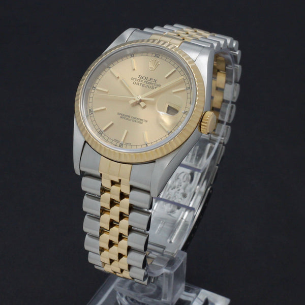 Rolex Datejust 16233 - 2001 - Rolex horloge - Rolex kopen - Rolex heren horloge - Trophies Watches