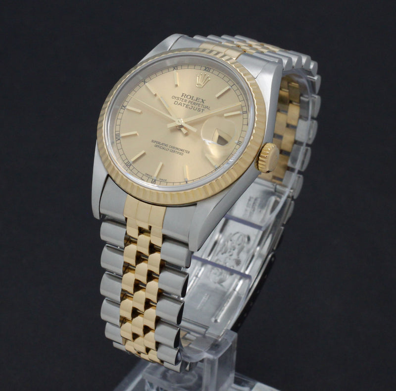 Rolex Datejust 16233 - 2001 - Rolex horloge - Rolex kopen - Rolex heren horloge - Trophies Watches