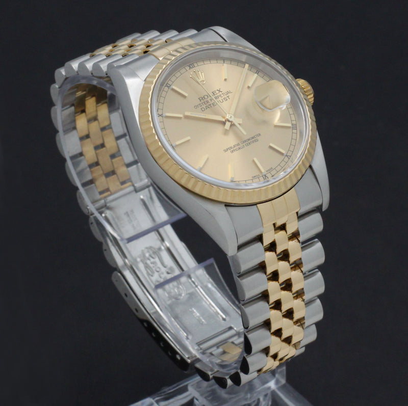 Rolex Datejust 16233 - 2001 - Rolex horloge - Rolex kopen - Rolex heren horloge - Trophies Watches