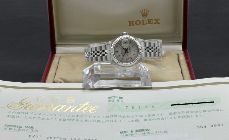 Rolex Oyster Perpetual Lady Datejust 79174 - 2000 - Rolex horloge - Rolex kopen - Rolex dames horloge - Trophies Watches