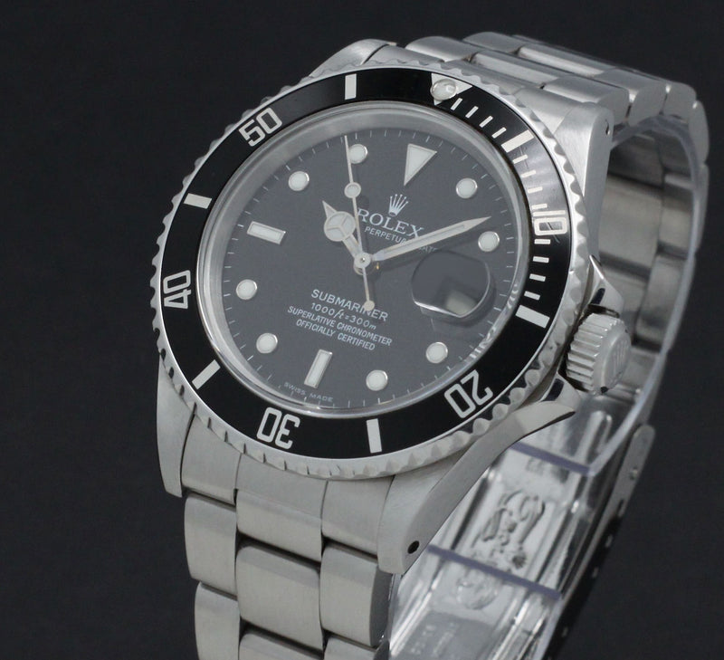 Rolex Submariner 16800 - 1986 - Rolex horloge - Rolex kopen - Rolex heren horloge - Trophies Watches