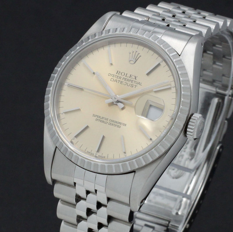 Rolex Datejust 16220 - 1994 - Rolex horloge - Rolex kopen - Rolex heren horloge - Trophies Watches