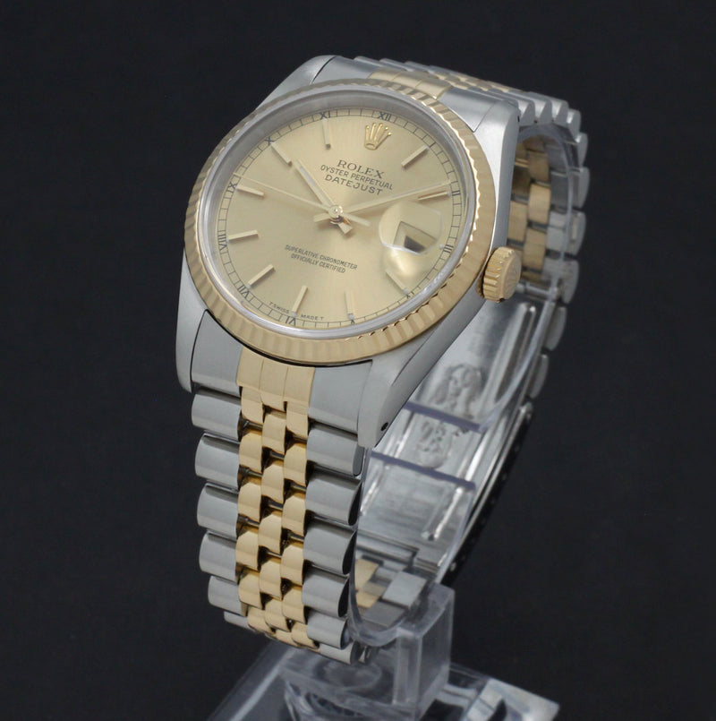 Rolex Datejust 16233 - 1992 - Rolex horloge - Rolex kopen - Rolex heren horloge - Trophies Watches