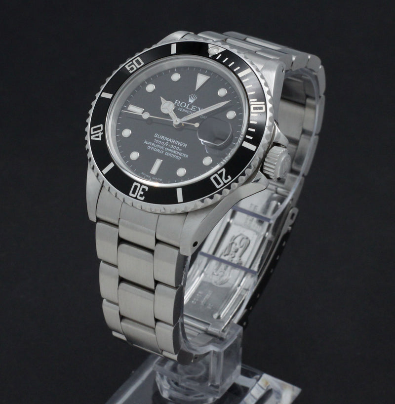 Rolex Submariner 16800 - 1986 - Rolex horloge - Rolex kopen - Rolex heren horloge - Trophies Watches