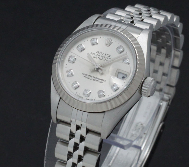 Rolex Oyster Perpetual Lady Datejust 69174G - 1997 - Rolex horloge - Rolex kopen - Rolex dames horloge - Trophies Watches