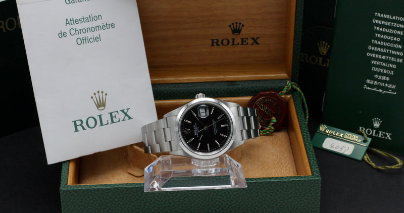 Rolex Oyster Perpetual Date 15200 - 2004 - Rolex horloge - Rolex kopen - Rolex heren horloge - Trophies Watches