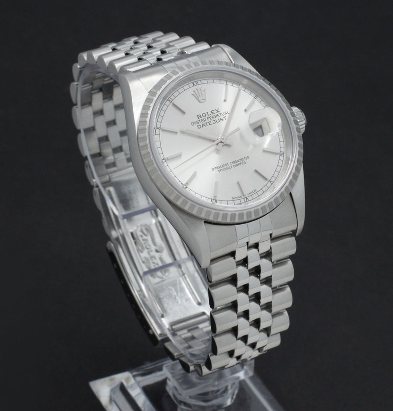 Rolex Datejust 16220 - 1999 - Rolex horloge - Rolex kopen - Rolex heren horloge - Trophies Watches