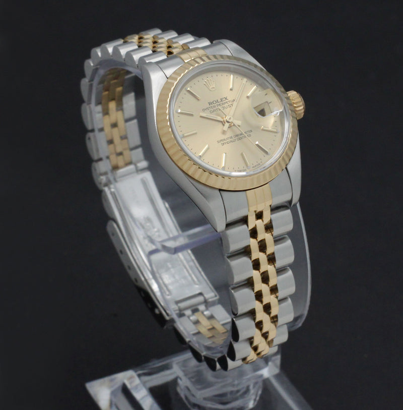 Rolex Lady-Datejust 79173 - 1999 - Rolex horloge - Rolex kopen - Rolex dames horloge - Trophies Watches