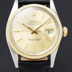 Rolex Datejust 16013 - 1987 - Rolex horloge - Rolex kopen - Rolex heren horloge - Trophies Watches