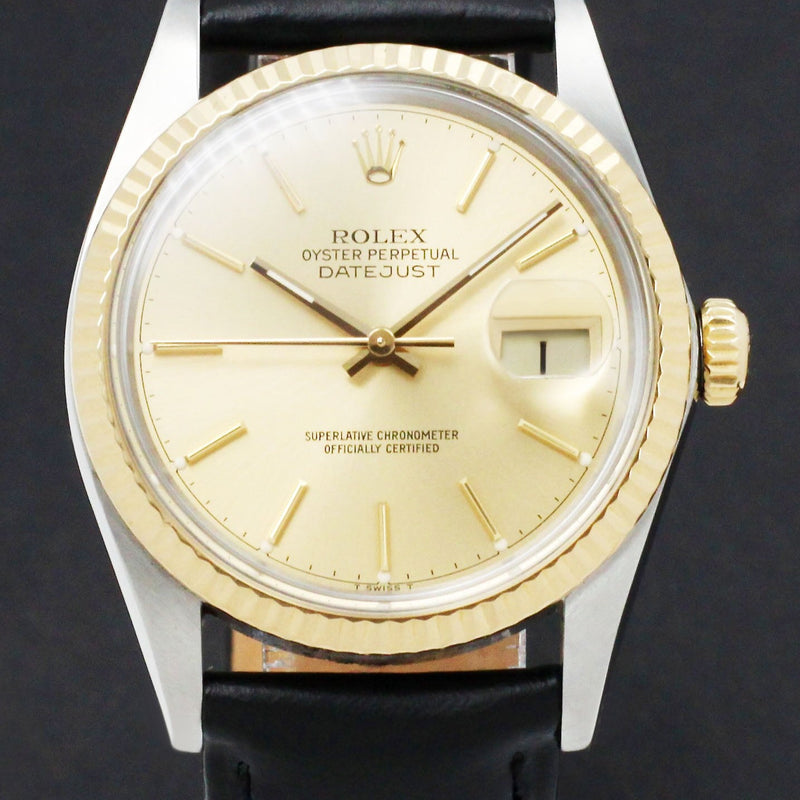 Rolex Datejust 16013 - 1987 - Rolex horloge - Rolex kopen - Rolex heren horloge - Trophies Watches