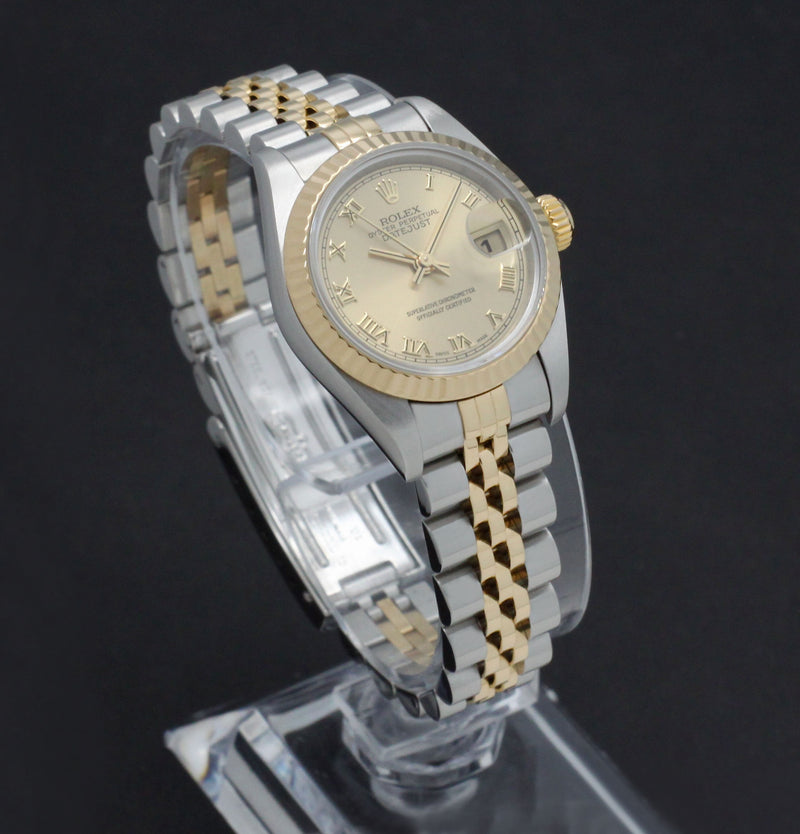 Rolex Lady-Datejust 69173 - 1999 - Rolex horloge - Rolex kopen - Rolex dames horloge - Trophies Watches