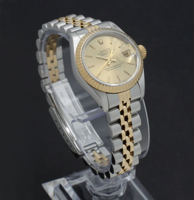 Rolex Lady-Datejust 69173 - 1988 - Rolex horloge - Rolex kopen - Rolex dames horloge - Trophies Watches