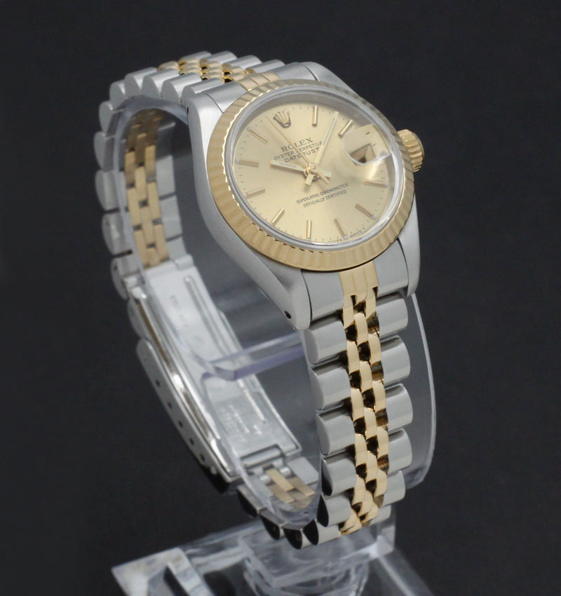 Rolex Lady-Datejust 69173 - 1988 - Rolex horloge - Rolex kopen - Rolex dames horloge - Trophies Watches