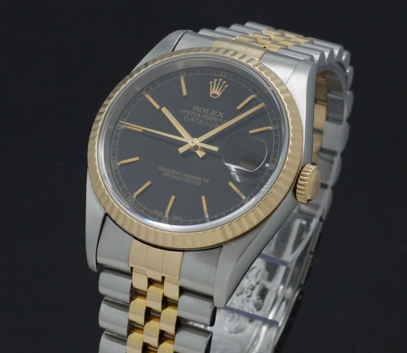 Rolex Datejust 16233 - 2002 - Rolex horloge - Rolex kopen - Rolex heren horloge - Trophies Watches