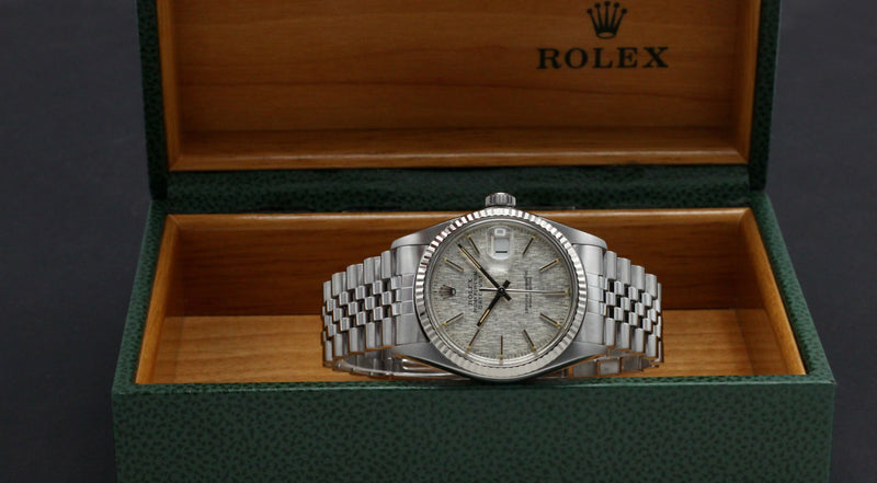 Rolex Datejust 16014 - 1985 - Rolex horloge - Rolex kopen - Rolex heren horloge - Trophies Watches