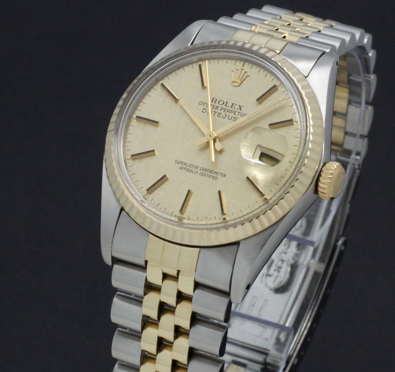 Rolex Datejust 16013 - 1979 - Rolex horloge - Rolex kopen - Rolex heren horloge - Trophies Watches