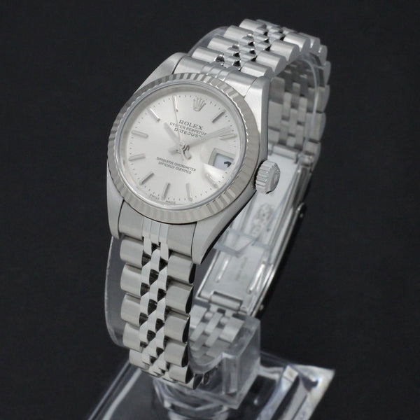 Rolex Oyster Perpetual Lady Datejust 79174 - 2001 - Rolex horloge - Rolex kopen - Rolex dames horloge - Trophies Watches