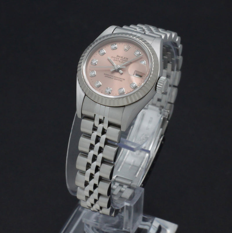 Rolex Oyster Perpetual Lady Datejust 79174G - 2002 - Rolex horloge - Rolex kopen - Rolex dames horloge - Trophies Watche