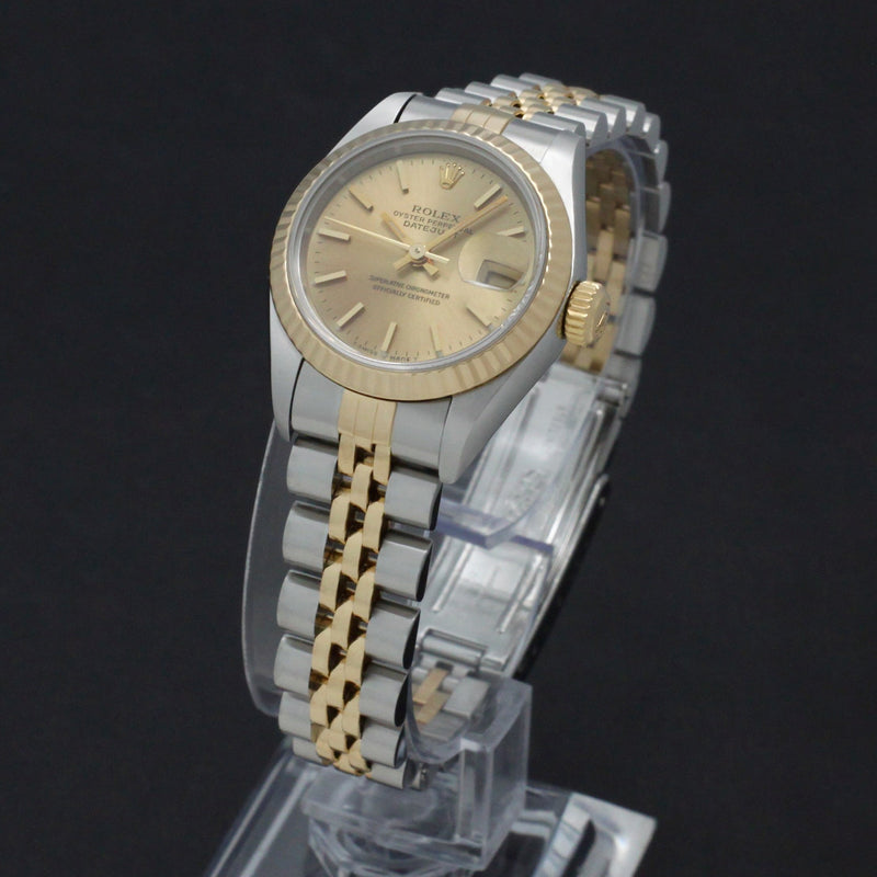 Rolex Lady-Datejust 69173 - 1995 - Rolex horloge - Rolex kopen - Rolex dames horloge - Trophies Watches