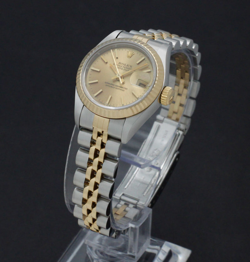 Rolex Lady-Datejust 69173 - 1995 - Rolex horloge - Rolex kopen - Rolex dames horloge - Trophies Watches