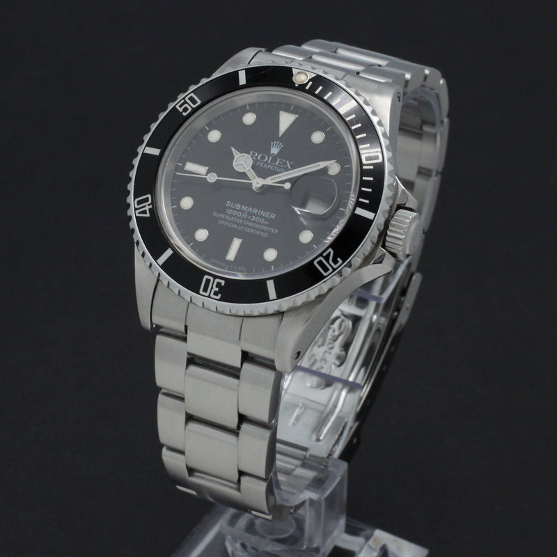 Rolex Submariner 16800 - 1987 - Rolex horloge - Rolex kopen - Rolex heren horloge - Trophies Watches