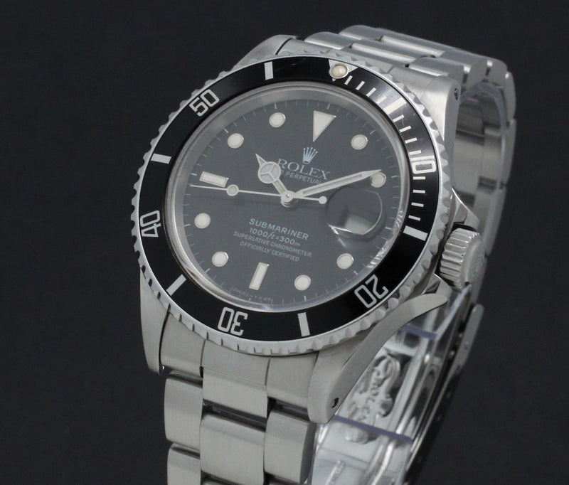 Rolex Submariner 16800 - 1987 - Rolex horloge - Rolex kopen - Rolex heren horloge - Trophies Watches