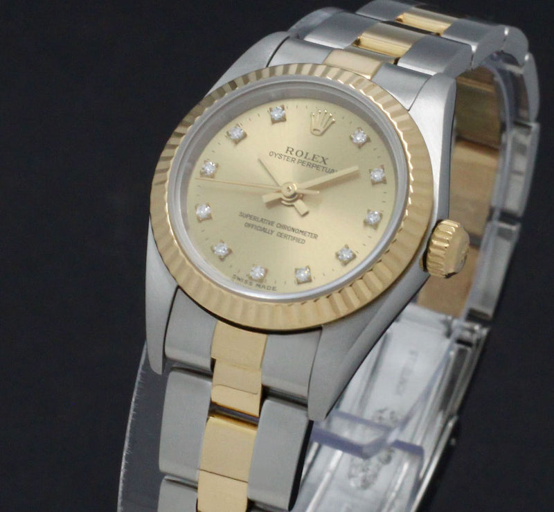 Rolex Lady 76193G - 1999 - Rolex horloge - Rolex kopen - Rolex dames horloge - Trophies Watches