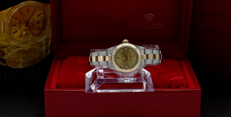 Rolex Lady 76193G - 1999 - Rolex horloge - Rolex kopen - Rolex dames horloge - Trophies Watches