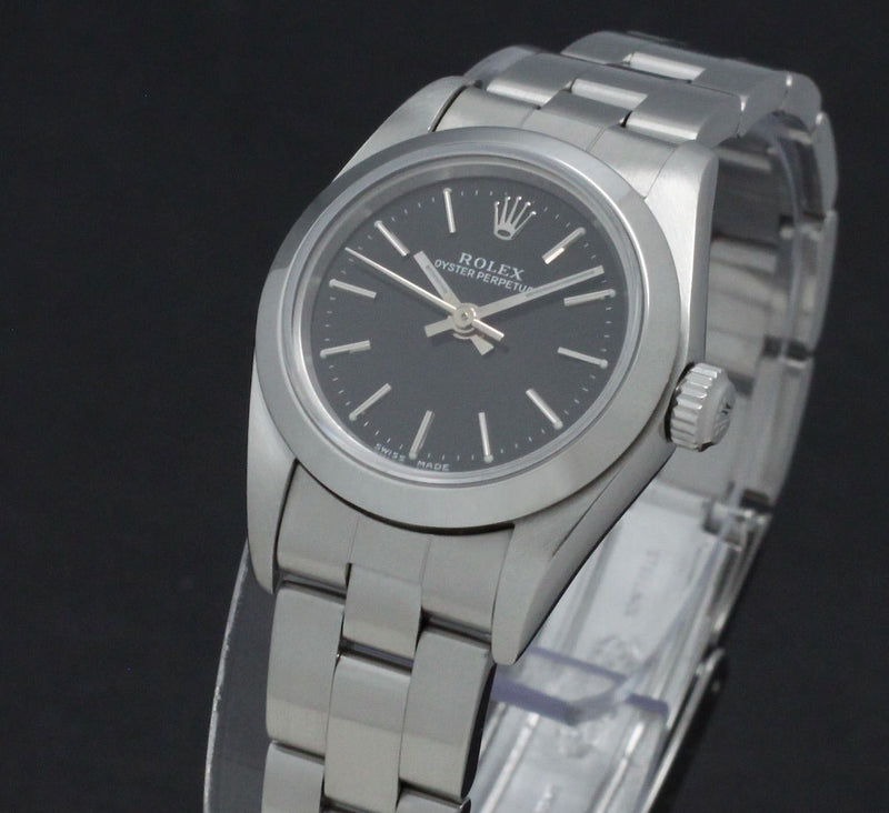 Rolex Oyster Perpetual 76080 - 2000 - Rolex horloge - Rolex kopen - Rolex dames horloge - Trophies Watches