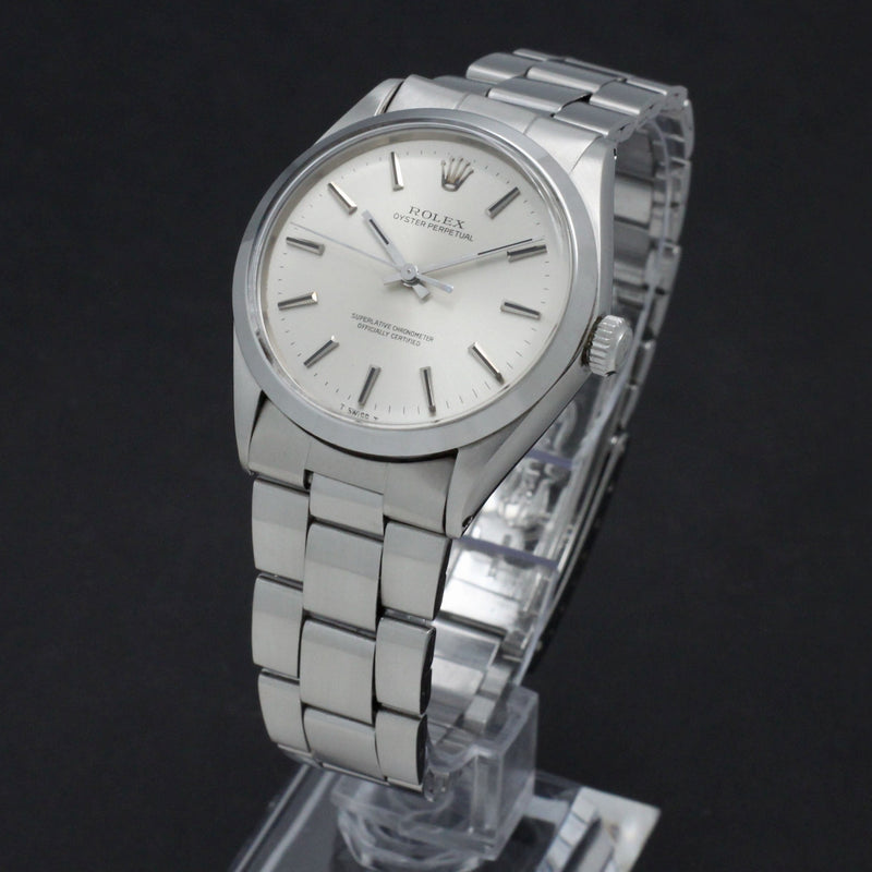 Rolex Oyster Perpetual 34 1002 - 1969 - Rolex horloge - Rolex kopen - Rolex heren horloge - Trophies Watches