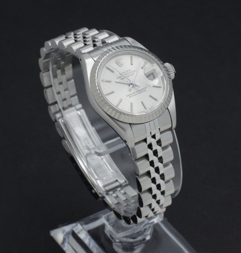 Rolex Oyster Perpetual Lady Datejust 69174 - 1990 - Rolex horloge - Rolex kopen - Rolex dames horloge - Trophies Watche