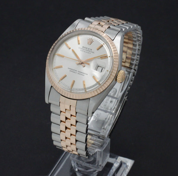 Rolex Datejust 1601 - 1970 - Rose goud/staal - two/tone - Rolex horloge - Rolex kopen - Rolex heren horloge - Trophies Watches