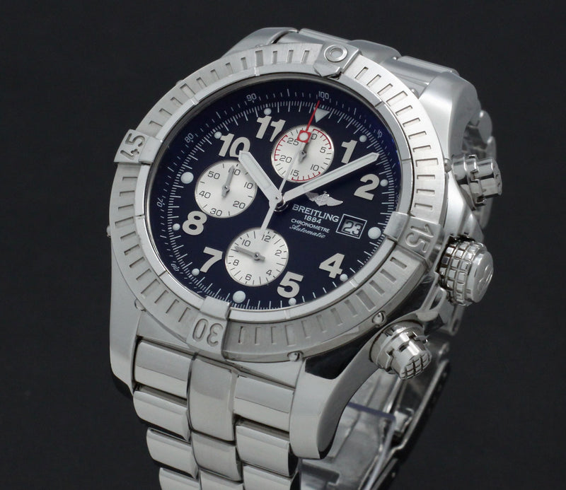 Breitling Super Avenger A13370- 2012 - Breitling horloge - Breitling kopen - Breitling heren horloge - Trophies Watches